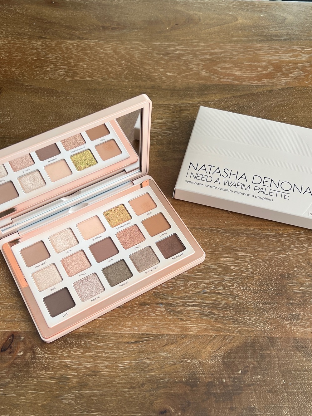 Like New Natasha Denona I Need a Warm Eyeshadow Palette with Box